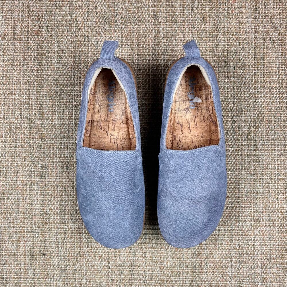 👟 Alegria Orygin "Jean Jeanie" Slip-On Shoes | EU 38 | Denim Leather